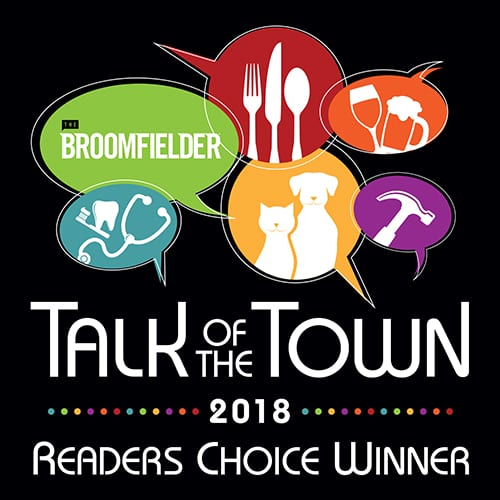 Talk of the Town Readers Choice Winner in Broomfield